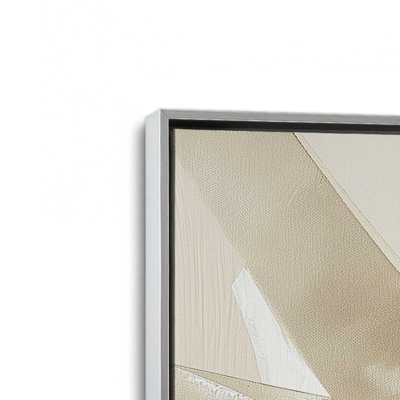 Ensemble de 2 Soft Momentum, H 13 po x l 18 po, Cadre flottant en chrome poli