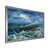 Impression argent sur toile encadrée