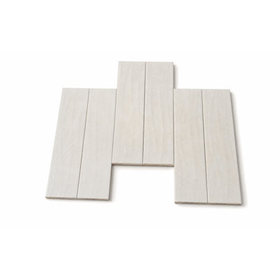 Blanc Vigoureux 4"x16" Subway Tile
