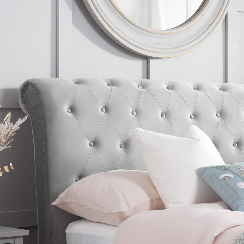 Arlo Upholstered Bed Frame, Double (4'6)