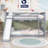 Fehmi Kids Twin Over Twin Bunk Bed-1261235320