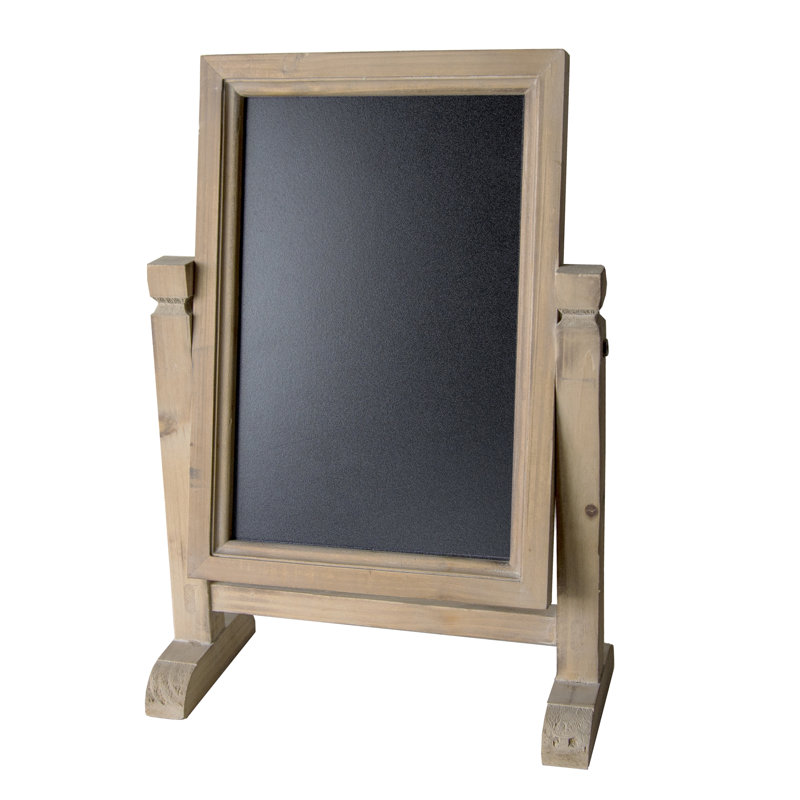 Tableau noir en bois