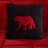 Full/queen Size Comforter With Red And Black Look Feel Red+black To Reverse 2 Matching Shams-117331829
