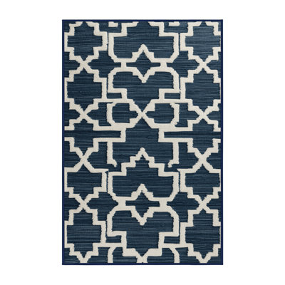 Machine Washable Trellis Grey Area Rug