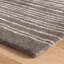 Striae Grey Hand Tufted Wool Rug-74721132