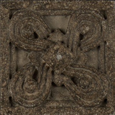 Marmi Di Napoli 2.25 in. x 2.25 in. Resin Decorative Tile Insert