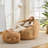Wilder 46" Faux Rabbit Fur Bean Bag Chair & Ottoman - Luxurious Cozy Seating-1732372573