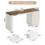 Bureau 55 po avec 3 tiroirs-802693735