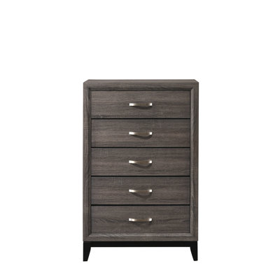 Commode haute 5 tiroirs 1pc