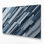 «Geometric Abstraction 32», art mural sur toile grise