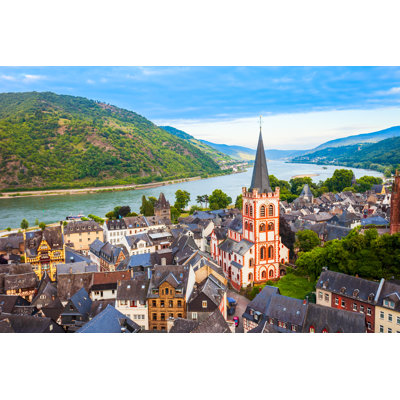 Ville de Bacharach en Allemagne