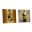 Luxury Brand Bionic Heel II - Ensemble de 2 art mural en verre acrylique-103923029