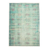 Handmade Cotton and Wool Abstract Area Rug