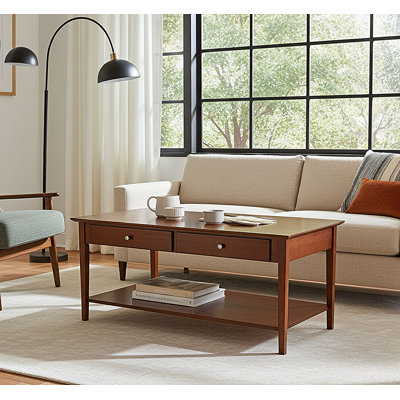 Amreece Solid Wood Coffee Table