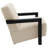 Paquet Boucle Upholstered Accent Arm Chair Latte-1449082218-1449082219