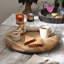 World Menagerie Mango Wood Lazy Susan