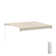ALEKO Motorized Retractable Outdoor Awning with White Frame