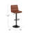 Yarisel Commercial Armless Adjustable Height Barstools-313975204