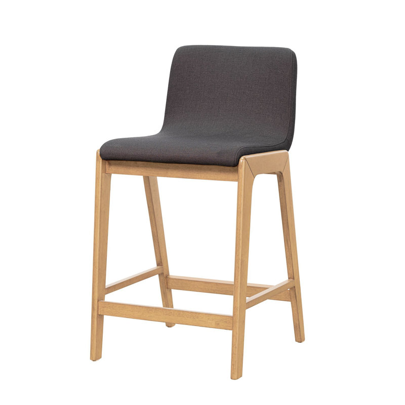 Tabouret de comptoir Tolan, Gris