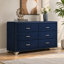 Ensemble de chambre avec grand lit 5 pièces Kennedy Pacific Blue-887664226-887664251-887664253