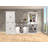 3-Piece Kitchen Pantry Storage Cabinet