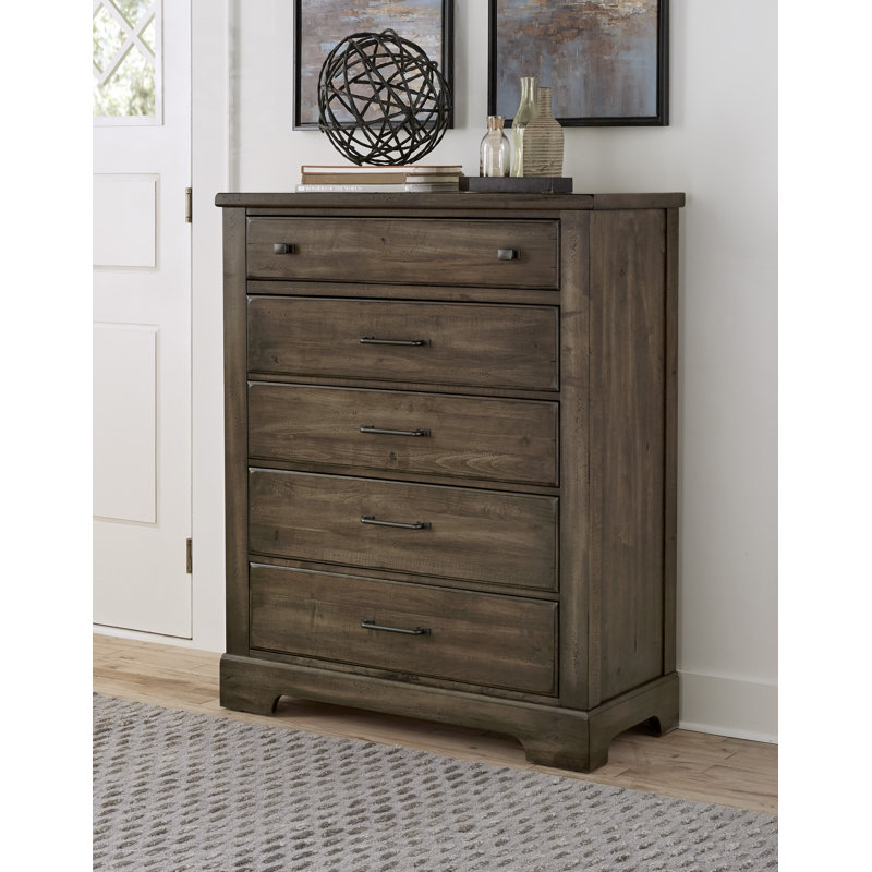 Commode 5 tiroirs Maximilian, Rose