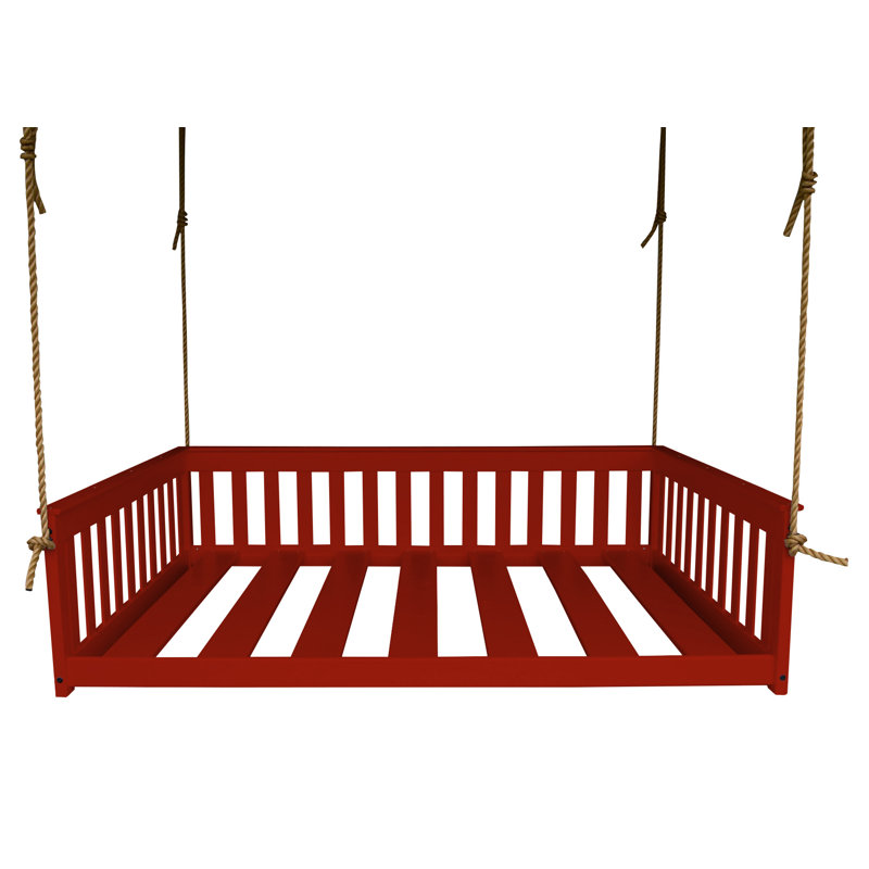 Carol Solid Wood Daybed, Tractor Red, Full