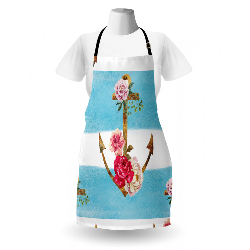 Floral Bib Apron