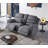 Upholstered Power Reclining Loveseat With Storage Console, USB Ports-1477616142