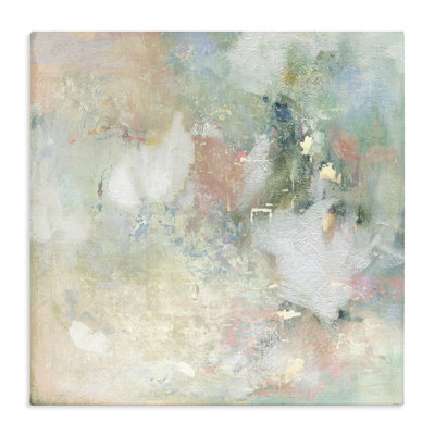 Toile harmonieuse Serene Pastel Brushstroke, design par Carol Robinson