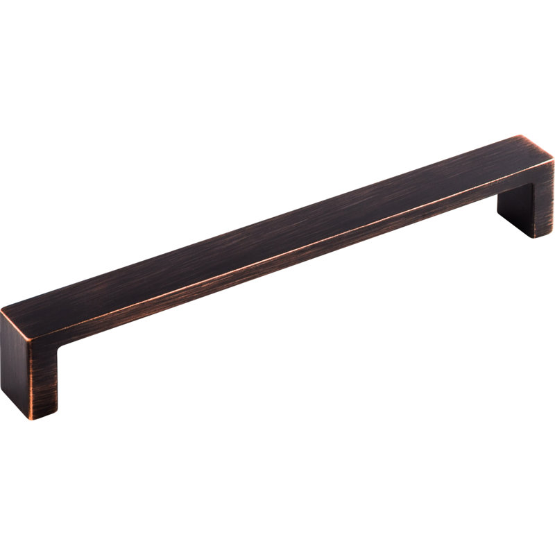 Modern Metro Bar Pull, Tuscan Bronze, 7" Center to Center