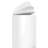 simplehuman 6 Litre / 1.6 Gallon Semi-Round Bathroom Step Trash Can-92578713