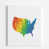 Carte de Rainbow USA est en rupture de stock