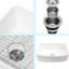 Lavabo en céramique blanc 33 po - Bord arqué avec tablier simple avant confortable 33 po