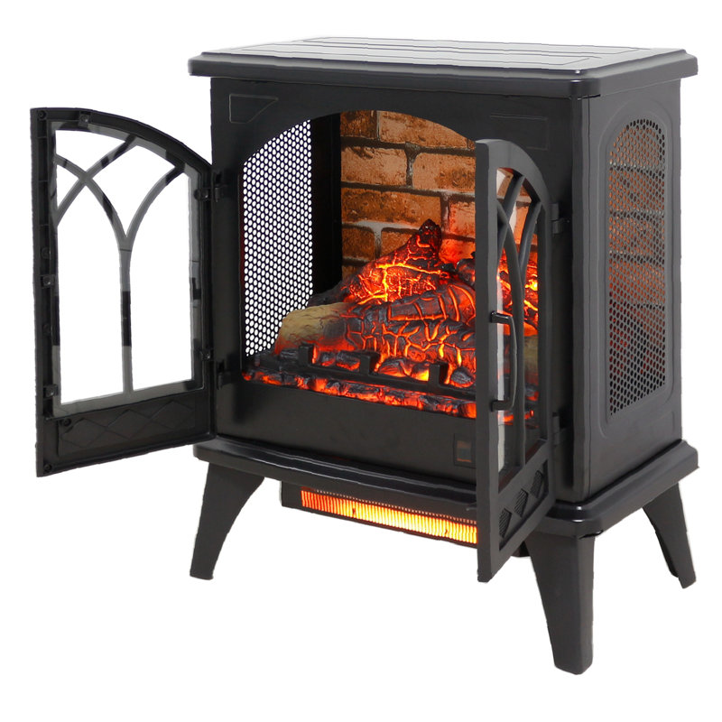 Mapril Rectangle Stainless Steel Smokeless Fire Pit Table