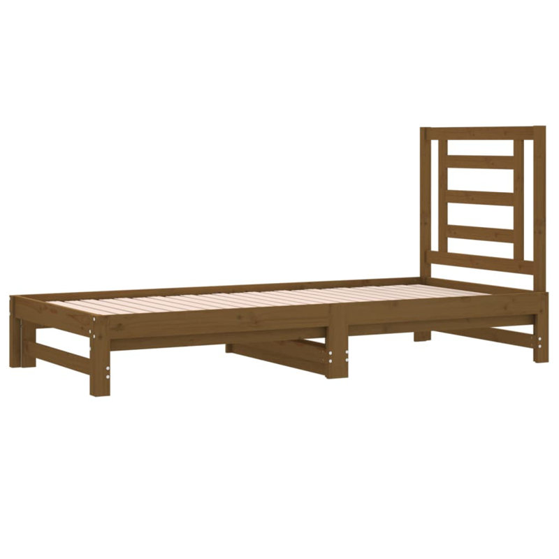 Krishnan Bed Frame, 90 x 200 cm, Brown