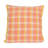 Square Plaid Woven Cotton Pillow