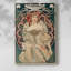 Rêveur - Toile tendue avec châssis par Alphonse Mucha-715981489