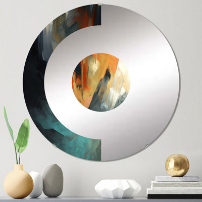 Willease - Miroir mural demi-cercle