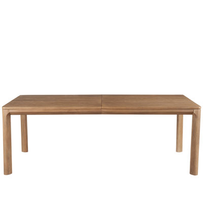 Malone Oak Solid Wood Base Dining Table