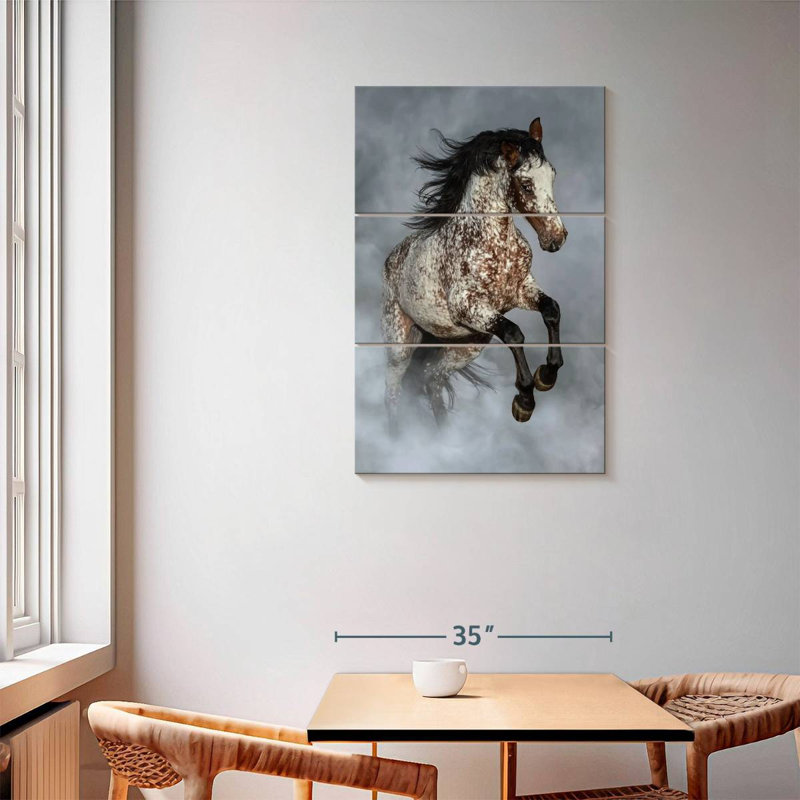 Brampt Misty Appaloosa, 57" H x 36" W