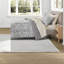 Ensembles de literie Modern, ensemble de draps simple en polyester TG, gris
