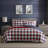 Nautica Rosedale Red Cotton Reversible Quilt Set-102291735