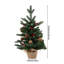 1.98' H Artificial Pine Christmas Tree