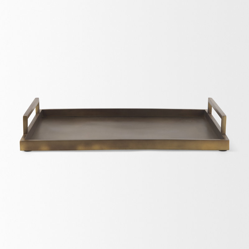 Metal Tray, 3" H x 22" W x 15" D