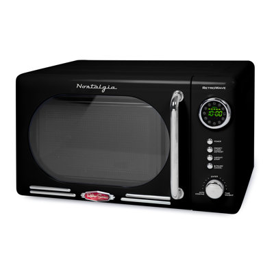 Nostalgia 07 Cubic Feet Countertop Microwave