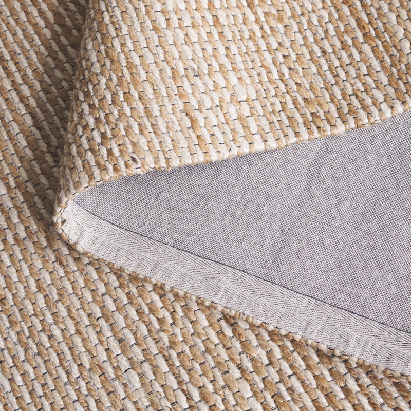 Natural Fiber 559 Jacquard Performance No Pattern Rug, Rectangle 5' x 8'