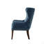 Fauteuil d'appoint à dossier capitonné