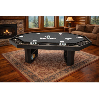 Table de poker / salle à manger 75 pouces avec plateau American Furniture Classics