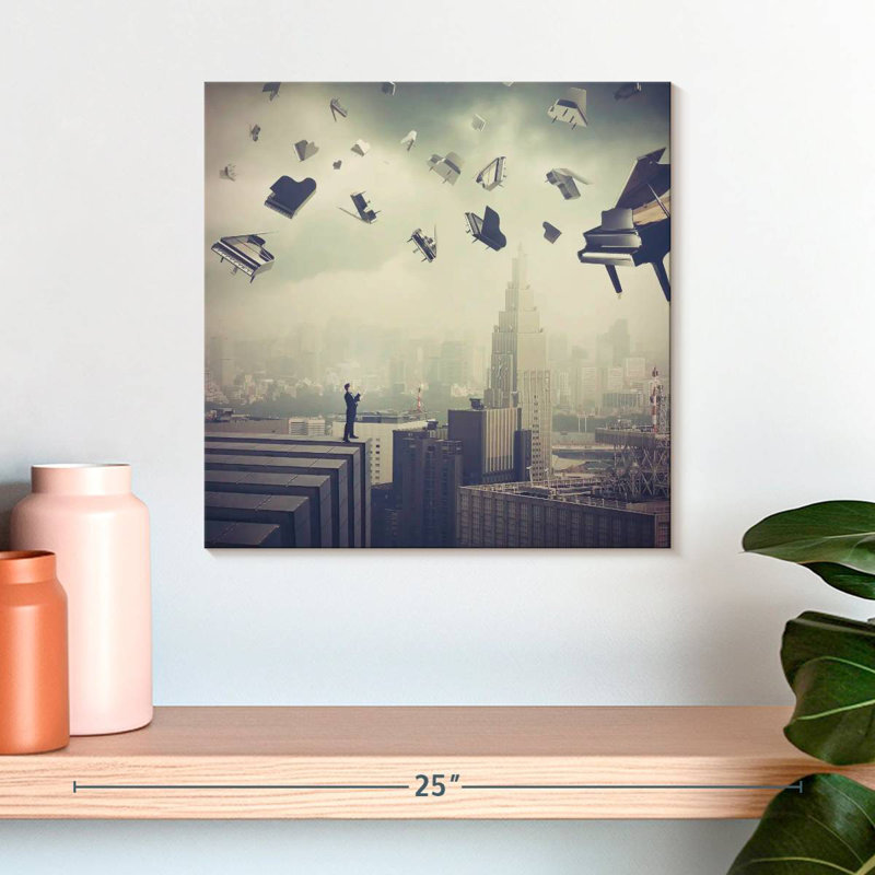 Kelan Last Symphony, 16" H x 16" W